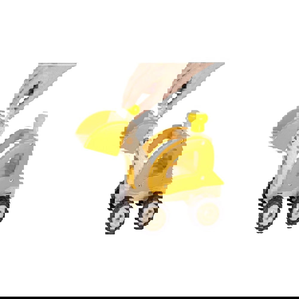 ექსკავატორი GOKI 55962G Machine wooden Excavator Yellow