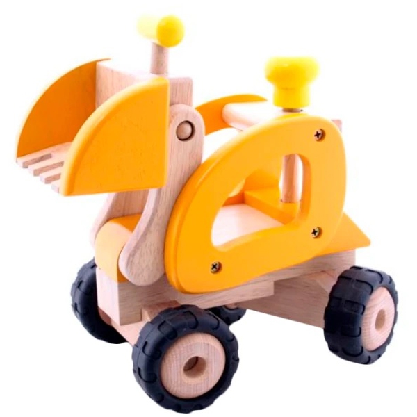 ექსკავატორი GOKI 55962G Machine wooden Excavator Yellow