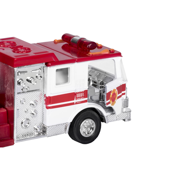 სახანძრო მანქანა Goki 12115G-1 Machine metal Fire truck ranger White