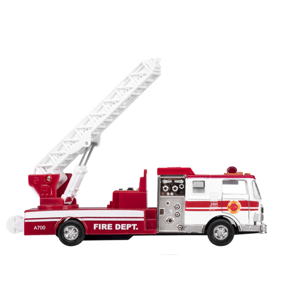 სახანძრო მანქანა Goki 12115G-1 Machine metal Fire truck ranger White