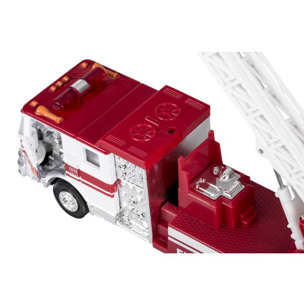 სახანძრო მანქანა Goki 12115G-1 Machine metal Fire truck ranger White