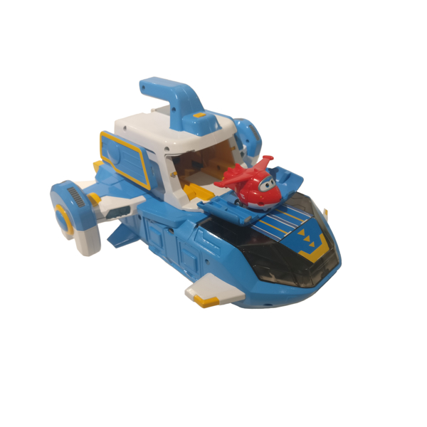 სათამაშოების ნაკრები Super Wings EU740831 Game set Air Moving Base, Air Base, light, sound