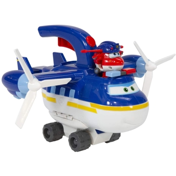 თვითმფრინავი Super Wings Game set 2-in-1 Police Patroller 2in1 Police transport