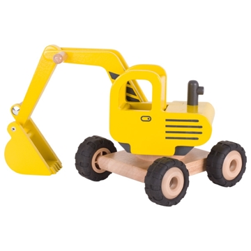 ექსკავატორი GOKI 55898G Machine woodeni Excavator Yellow