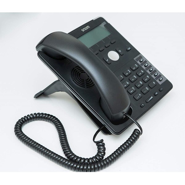 IP ტელეფონი Snom D712 00004353 Lan, 4 Lines, RJ-45, Black