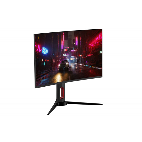 მონიტორი 2E G2720B LCD 27" Gaming, 3xHDMI, DP, MM, VA, 165Hz, Curevd, Blac/Red