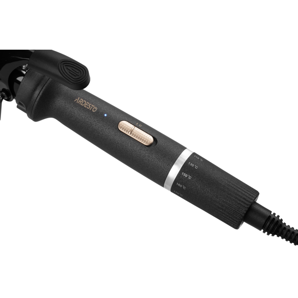 თმის სახვევი Ardesto HC-730G 45W, Hair Curling Iron Black