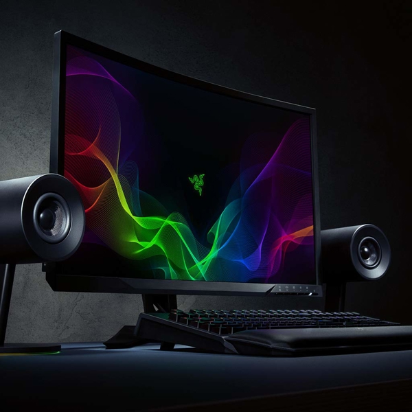 დინამიკი Razer Nommo Chroma EU, USB, 3,5mm, black