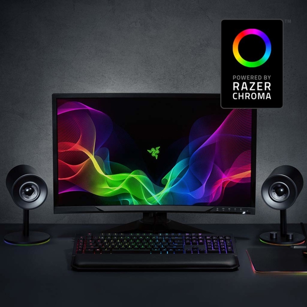 დინამიკი Razer Nommo Chroma EU, USB, 3,5mm, black