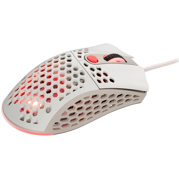 მაუსი 2E MGHSL-WT Gaming Mouse HyperSpeed Lite, USB RGB Retro White