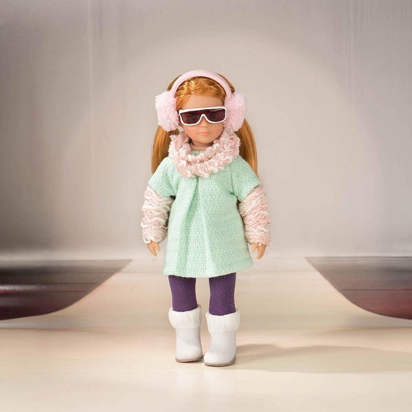 თოჯინების ტანსაცმლის ნაკრები LORI LO30001Z Doll Winter Outfit