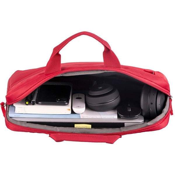 ნოუთბუქის ჩანთა Tucano BU-BIDEA-WM-R 15.6" Bundle Idea computer bag (Red) + wireless mouse