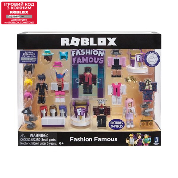 სათამაშო ნაკრები Roblox 19821R Rog Environmental Set Fashion Famous W1.5