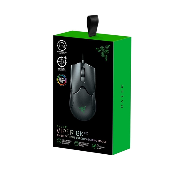 მაუსი Razer Gaming Viper 8KHz, USB, RGB, Black