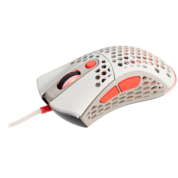 მაუსი 2E MGHSPR-WT Gaming Mouse HyperSpeed Pro, RGB Retro USB White