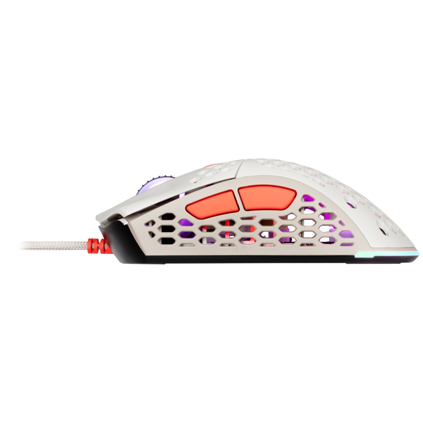 მაუსი 2E MGHSPR-WT Gaming Mouse HyperSpeed Pro, RGB Retro USB White