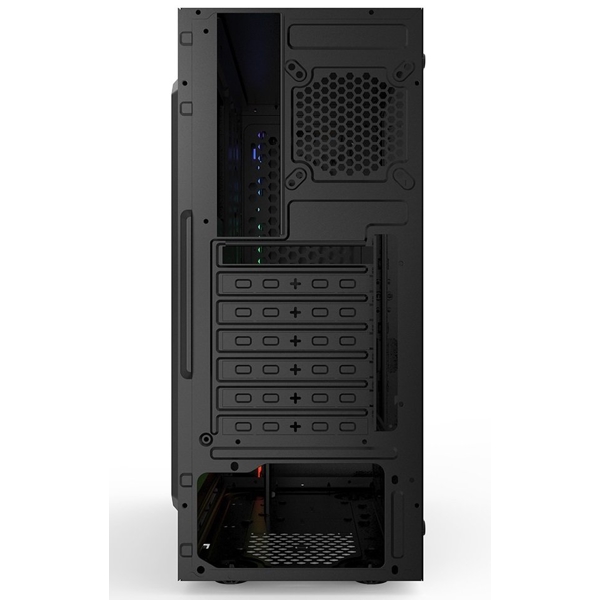 ქეისი 2E GX910 Gaming Computer case SPARGO (GX910) MidT ARGB strip, without PSU Black