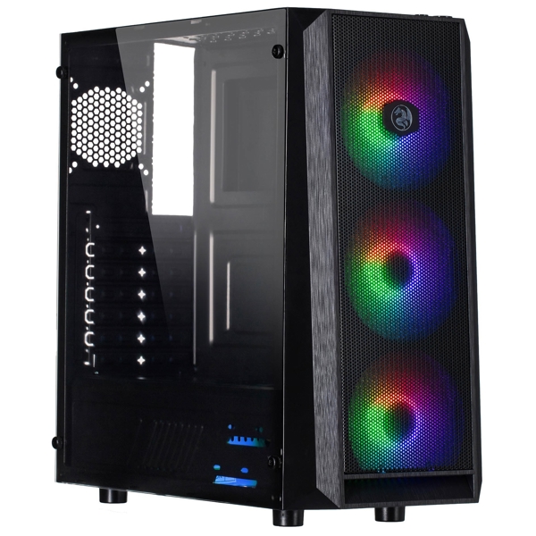 ქეისი 2E GX912 Gaming Computer case OBERON (GX912) MidT, acrylic (side panel), without PSU Black