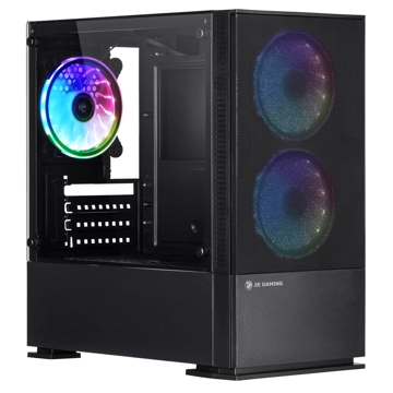 ქეისი 2E GB701 GAMING Computer case CALLEO MiniT, Micro ATX, Mini ITX, TG (side panel), without PSU Black