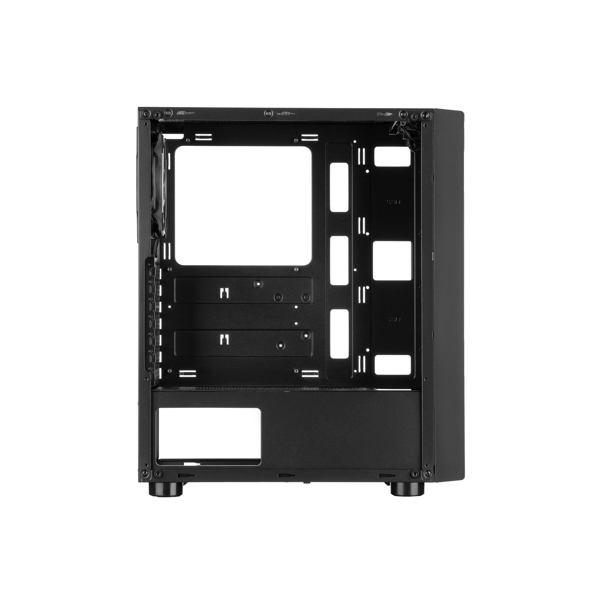 ქეისი 2E G3403 Gaming Computer case RECANO MidT, ARGB,TG (side panel), without PSU Black