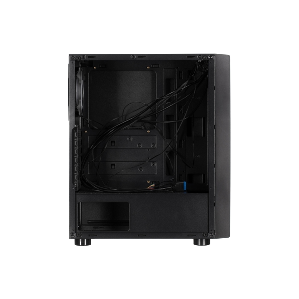 ქეისი 2E G3403 Gaming Computer case RECANO MidT, ARGB,TG (side panel), without PSU Black