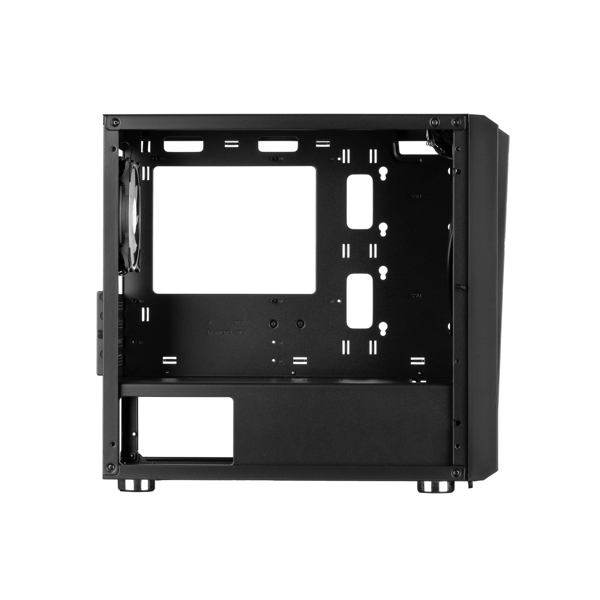 ქეისი 2E GM3 Gaming Computer case DEFENSO MiniT, ARGB, ARGB strip, TG (side panel), without PSU Black