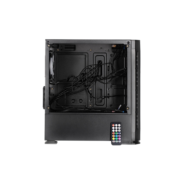 ქეისი 2E GB700 Gaming Computer case CALLEO MiniT, Micro ATX, Mini ITX ARGB, TG (side panel), without PSU Black