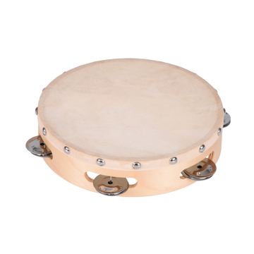 Goki UC085G Musical Instrument Tambourine With 5 Bells