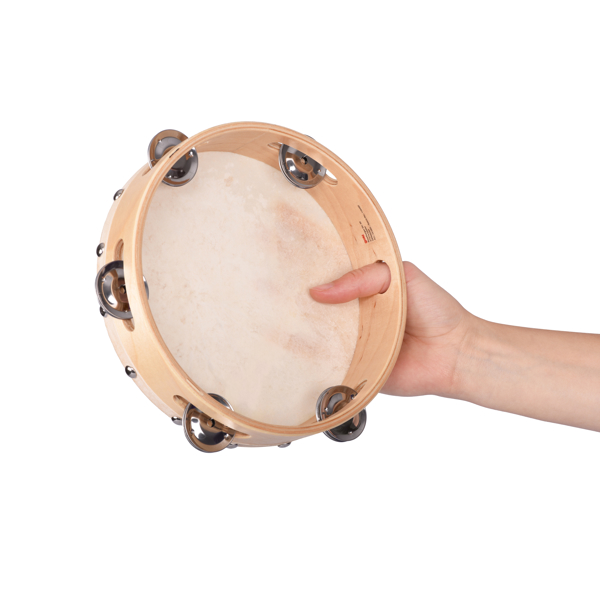 Goki UC085G Musical Instrument Tambourine With 5 Bells