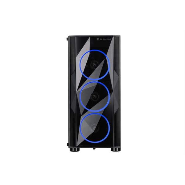 ქეისი 2E GA3401 Gaming Computer case ARDOR MidT, ARGB, TG (side panel), without PSU Black