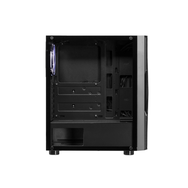 ქეისი 2E GA3401 Gaming Computer case ARDOR MidT, ARGB, TG (side panel), without PSU Black