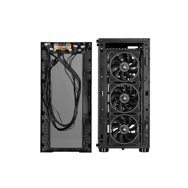 ქეისი 2E GA3401 Gaming Computer case ARDOR MidT, ARGB, TG (side panel), without PSU Black