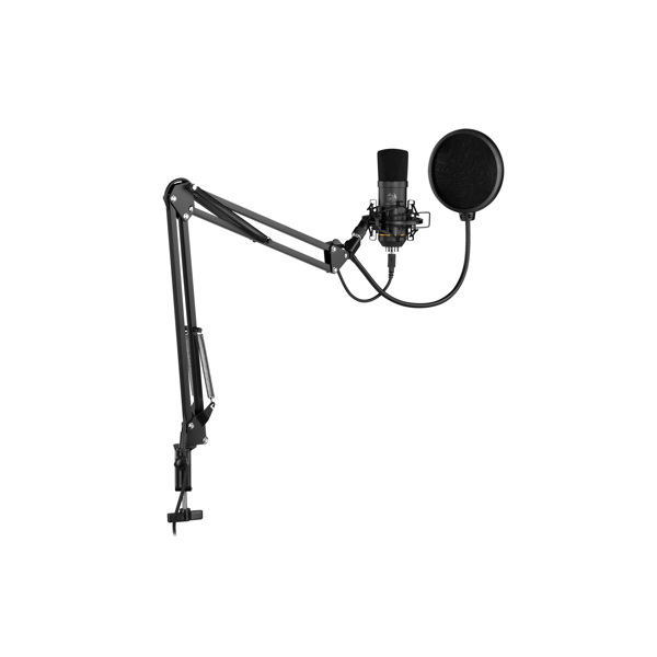 Gaming მიკროფონი 2E MG-STR-KITMIC Gaming Microphone, Kodama Kit 21 kHz Black