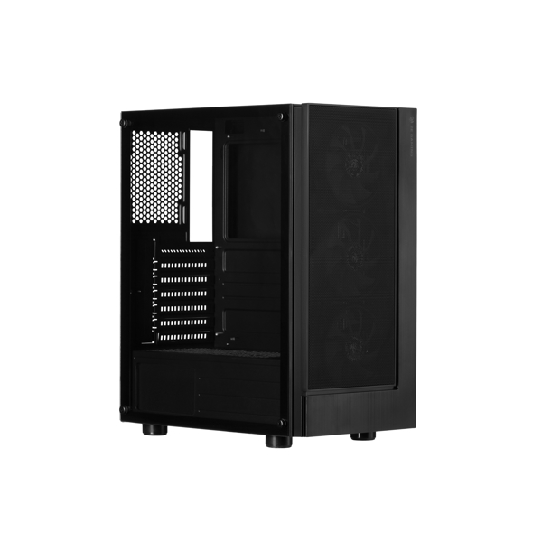 ქეისი 2E G3301 Gaming Computer case VIRTUS MidT, ARGB, TG (side panel), without PSU Black