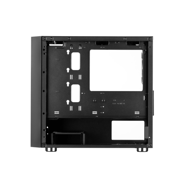 ქეისი 2E GM7 Gaming Computer case ASPER MiniT, ARGB, TG (side panel), without PSU Black