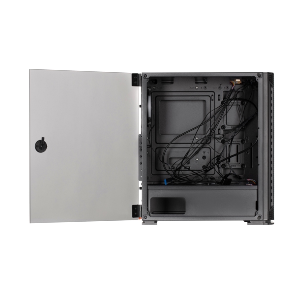 ქეისი 2E GAX1 Gaming Computer case FERA MidT, TG (side panel), without PSU Black