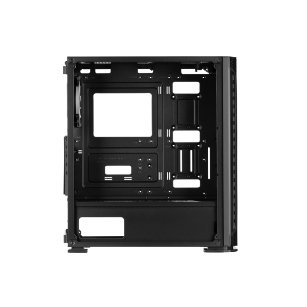 ქეისი 2E GAX1 Gaming Computer case FERA MidT, TG (side panel), without PSU Black