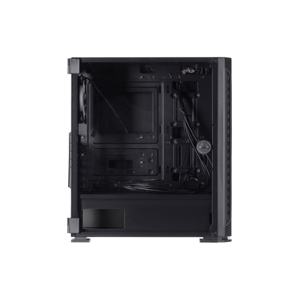 ქეისი 2E GAX1 Gaming Computer case FERA MidT, TG (side panel), without PSU Black