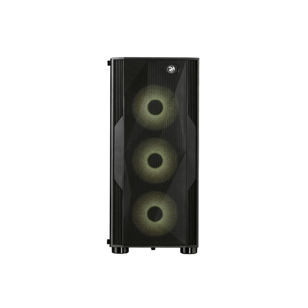 ქეისი 2E GM3401 Gaming Computer case FALCO MidT, ARGB, TG (side panel), without PSU Black