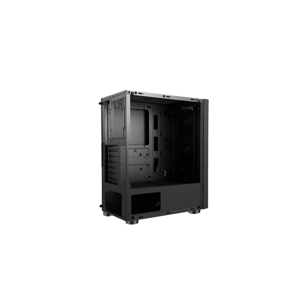 ქეისი 2E GM3401 Gaming Computer case FALCO MidT, ARGB, TG (side panel), without PSU Black