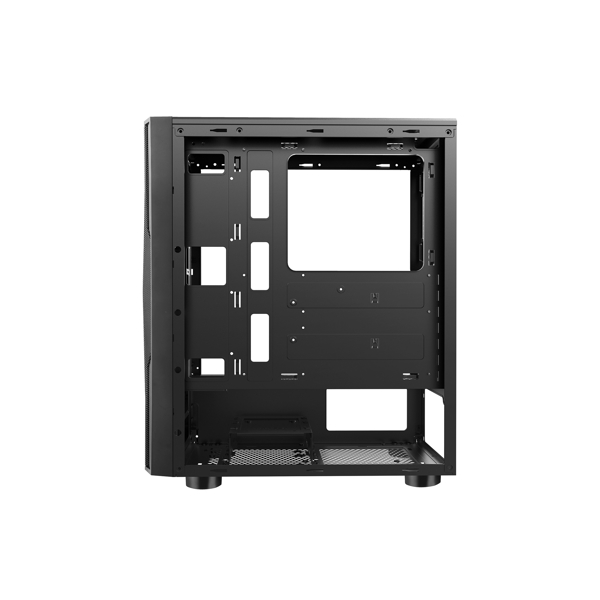 ქეისი 2E GM3401 Gaming Computer case FALCO MidT, ARGB, TG (side panel), without PSU Black