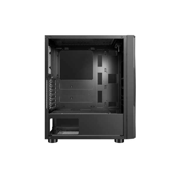 ქეისი 2E GM3401 Gaming Computer case FALCO MidT, ARGB, TG (side panel), without PSU Black