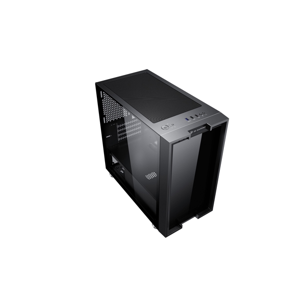 ქეისი 2E GM5 Gaming Computer case CLARUS MiniT, ARGB, TG (side/front panel), without PSU Black