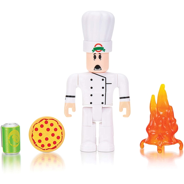 სათამაშო საკოლექციო ფიგურა Roblox ROB0262 Collectible Desktop Series Toy Work At A Pizza Place