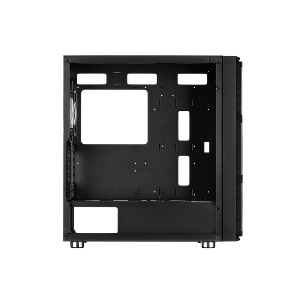 ქეისი 2E GW02 Gaming Computer case CONTEGO MidT, EATX, ARGB, TG (side panel), without PSU Black