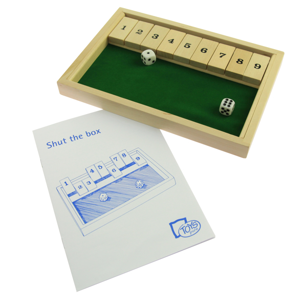 Goki WG175 Shut The Box Game