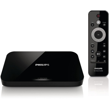 მედია პლეერი Philips HMP5000/12 Wi-Fi, HD Media player, Black