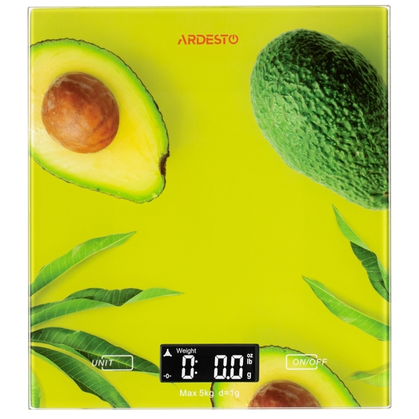 სამზარეულოს სასწორი Ardesto SCK-893AVOCADO Kitchen Scales