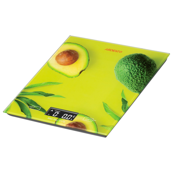 სამზარეულოს სასწორი Ardesto SCK-893AVOCADO Kitchen Scales