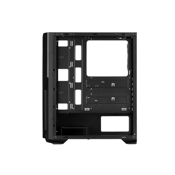 ქეისი 2E G3405 Gaming Computer case FORTIS MidT, ARGB, ARGB LED, TG (side panel), without PSU Black